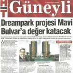 Dreampark projesi Mavi Bulvar ‘a değer katacak – HT Güneyli