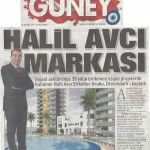 Halil Avcı Markası – Sabah Güney 13 Kasım 2013